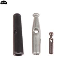 10pcs Folding Umbrella Bones Cover Metal Parts Components Metal Umbrella Tail Beads