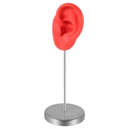1PC Flexible Silicone Ear Model for Piercing Left and Right Human Ear Molds Jewelry With Exhibits Props