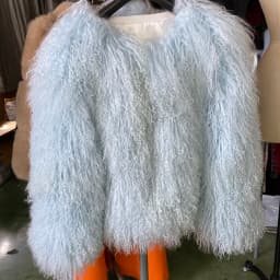 YOLOAgain Plus Size Dark Brown Mongolia Sheep Fur Jacket Women Real Fur Jacket Female Winter Warm Outerwear
