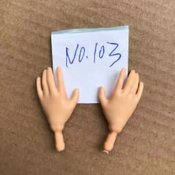 1/6 Doll Replacements Hands Elbows Feet Black Brown White Beige White Pink Skin Doll Parts Original Doll Accessories