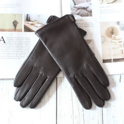 Sheepskin Gloves Women's New Knitted Lining Spring Classic Versatile Multicolor Driving Gloves Leather Autumn