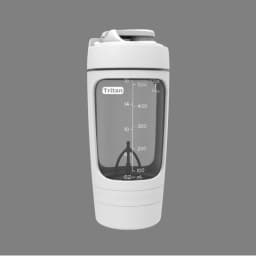 630ml Electric Protein Shaker Cup with Powder Storage Container Mixer Cup Gym Sport Water Bottles with Wire Whisk Ball Drinkware