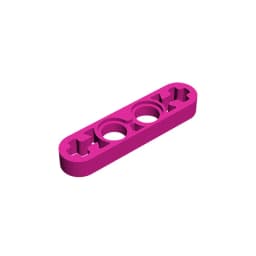 MOC PARTS GDS-690 Technical, Liftarm Thin 1 x 4 - Axle Holes compatible with lego 32449 pieces of children's toys