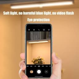 60CM 80CM Night Light Motion Sensor Thin LED Kitchen Rechargeable USB Lamp Backlight For Bedroom Bedside Table Lighting
