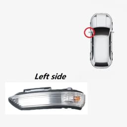 for MG ZS EZS Hybrid 2017 2018 2019 2020 2021 2022 2023 2024 2025 Indicator Side Mirror Turn Light Signal Lamp