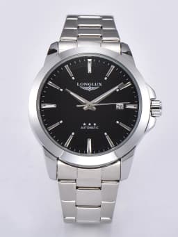 Men Automatic Watch Business Date Mechanical Watches Waterproof Stainless Steel Luminous Minimalist Gift for You