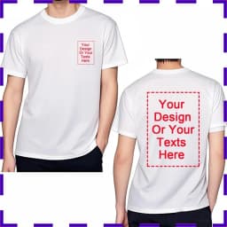 Men Tshirt Your Design Here Cotton Comfortable Unisex Teeshirt Fashion Personalized Summer Top Perfect Gift For Him