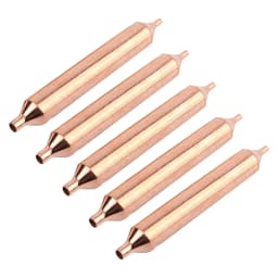 5PCS Refrigerator Filter Dryer 19mmx127mm For Refrigeration Copper Filter Drier Removes Impurities Contaminants