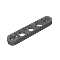 MOC PARTS GDS-691 Technical, Liftarm Thin 1 x 5 - Axle Holes compatible with lego 11478 pieces of children's toys