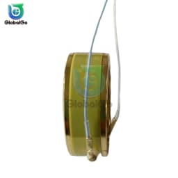 Single Dual Microphone Large Golden Diaphragm DC48V 34MM Microphone Capsule With 3 wires DIY Element Replacementwire Cardioid