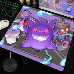 Gaming Small Mousepad Pokemon-Gengar Mouse Pad PC Gamer Desktop Decoration Pads Office Laptop Mouse Mat desk accessories Carpet
