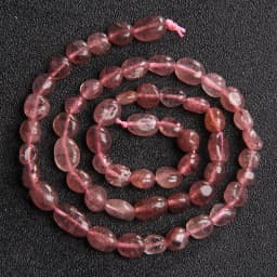 6-8MM Natural Stone Beads Amethysts Fluorite Citrine Irregular Shape Loose Bead For Women Jewelry Making Bracelet DIY Accessory