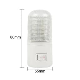 1/2PCS LED Night Light US/EU Plug Energy Saving Room Lamp Living Room Bedroom Corridor Home Lighting Bedside Indoor Night Lights