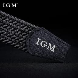 Men Belt Braided Elastic Belt for Men Stretchy Woven Canvas Fashion Belt for Versatile Jeans and Pants