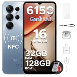DOOGEE Note56X Pro VIP Edition Android Smartphone 16 "Battery 6150 mAh 32Go RAM (4 + 28) 128go ROM Compatible Google Pay