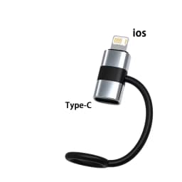 For IOS Female To USB C Male Converter Type C To iPhone Adapter Fast Charging Adaptador For iPhone 15 14 13 Pro Max iPad Airpods