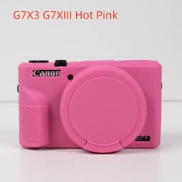 For SX740 HS Digital Camera Case Silicone Cover For Canon G7X Mark II III G7X2 G7X3 SX730 SX740HS Soft Protector Bag
