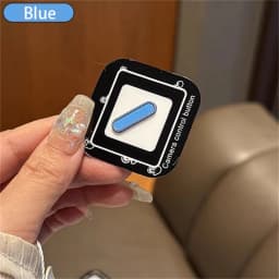 Glitter Diamond Alloy Metal Camera Control Button Cover for iPhone 17 16ProMax Plus Sensitive Smart Lens Capture Button Case