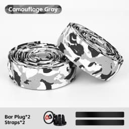 WEST BIKING Soft Bicycle Handlebar Tape EVA Shock Absorbing Road Bike Bar Tape With End Plugs Anti-slip Cycling Bar Wrap Straps