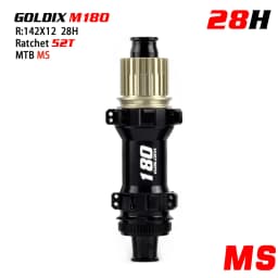 GOLDIX M180 MTB BOOST Hub Center Lock Disc 28H EXP Ratchet 52T Mountain XD Class Bike Hub for Shimano SRAM 11 12 Speed