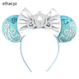 Fashion Moana Ears Headbands For Kid Hook Bow Maui Hair Accessories Women Frangipani Flowers Hairband Girl Spiral Conch Headwear