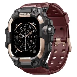 Band Case for Apple Watch Ultra 4/3 49mm 46mm 45mm 44mm TPU Bracelet Metal Cover for Iwatch 11 10 9 8 7 6 5 4 SE Tactical Strap