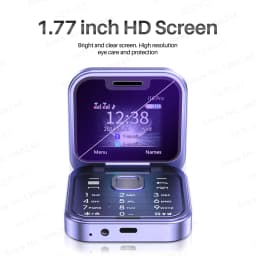 SERVO I16 PRO Mini Flip Mobile Phone Speed Dial FM Radio Blacklist Magic Voice 2G GSM Dual SIM Standby Small Foldable Cellphones