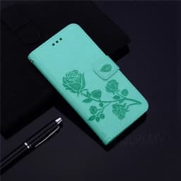 Rose Leather Wallet Flip Case For Motorola Moto G14 G54 G55 G84 E13 G04 G24 G34 G13 G23 G53 G56 G86 G85 5G G82 G35 G71 E14 Cover