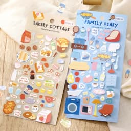 1 pc Pocket Life Diary Series Kawaii Cartoon Die Cut Sticker DIY Scrapbook Decor Journal Supplies Aesthetic Stationery