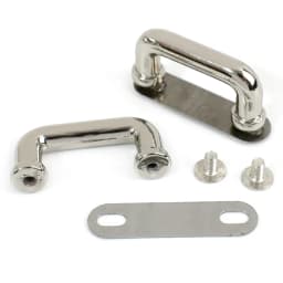 5/10/20Pcs 21mm Metal D-ring Buckles Arch Bridge with Screws Clasp Bag Handle Strap Connector Buckle Hardware Accessories