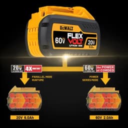 100% Genuine Dewalt 20V Battery, 60V 9Ah, 20V 6Ah Battery DCB609 DCB206 DCB606 DCB184 for Dewalt Power Tool Replacement Battery