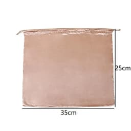 〔CC〕|1Pc Satin Handbag Dust Covers - Breathable Reusable Dust Pouches Luxury Bag Protectors
