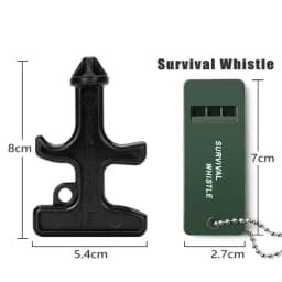 Strong Nylon Self Defense Supplies Self-defense Stinger Duron Drill Protection Tool Key Chain for Womens Self Defence