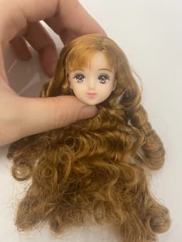 beautiful new head for licca for girl