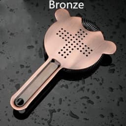 Skull And Mechanical Watch Bar Strainer Sprung Cocktail Strainer Stainless Steel Deluxe Strainer Bar Tools