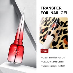 AS Rubber Base Coat UV Gel Colorful Gel Nail Polish Semi Permanent Tempered Top Coat UV LED Nail Art Manicure Nail Varnish