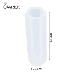 10 Pcs/Set Crystal Point Tower Epoxy Resin Mold Jewelry Pendant Silicone Mould DIY Crafts Ornaments Home Decorations Casting