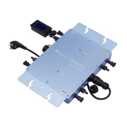 1200W Micro Inverter 92.5% Efficiency Solar Power Inverter IP65 Waterproof 1150W Grid-Tie Inverter for Residential/Commercial