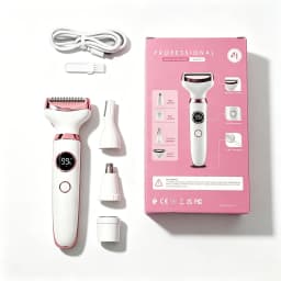 4 in 1 Lady Body Electric Trimmer Eyebrow Nose Women Facial Shaver Armpit Painless Female Trimming Tools For The Bikini Area