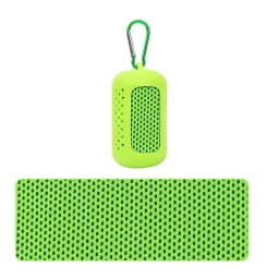 New Outdoor Cooling Sweater Towel (30x80cm) Quick Drying Fitness Towel Key Chain Creative Portable Mini Silicone Set Key Ring