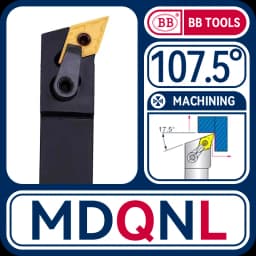 BB DNMG Insert MDPNN MDJNR MDQNR DNMG150404 External Lathe Turning Tool Holder Right Left Cutting Metal Steel 1616 2020 2525