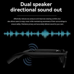Oneplus NEW 1600W Sunglasses Wireless Bluetooth AI Glasses Smart Remote Control Touch Photo Recording Voice Assistant Translator