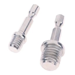 1Pcs New 10/14mm 1/4 Hexagon Connecting Rod Adapter Drill Chuck M10 M14 Polishing Disc Connection Hexagon Connecting Rod