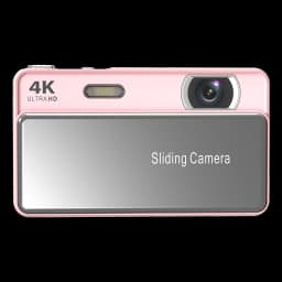 4K HD Sliding Digital Camera 64MP Retro CCD‑Style Mini Camera IPS Screen Multiple Shooting Modes Student Campus Photo Video Cam