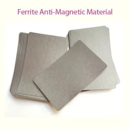1/5/10pcs Ferrite Shielding Sticker NFC Anti-Magnetic Sticker Phone Signal Interference Blocker Metal Surface NFC Adapter