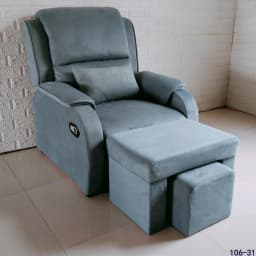 LYY hand electric foot massage sofa beauty reclining chair bath pedicure sauna foot bed