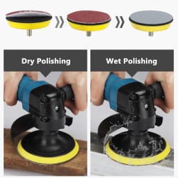 Sand Paper Sanding Discs Hook And Loop Adhesive Sandpaper For Car Headlight Restoration Polishing Sander Polisher Backing Pad