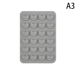 Transparent Backed Silicone Suction Pad For Phone Fixture Suction Cup Backed Adhesive Silicone Rubber Sucker Pad For Fixed Pad