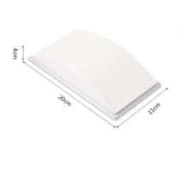 White PU Leather Bust Jewelry Display Stand Holder Bracelet Earring Necklace Ring Jade Counter Pendant Neck Model Organizer Rack
