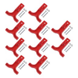 10 Pack Plastic T-Handles 50A 600V For Style Plug Handles For Forklift Truck Connector Handles Power Tools Accessories